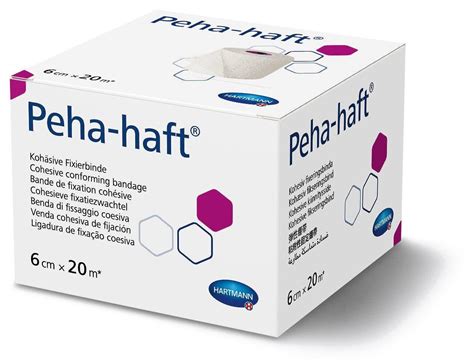 ᐉ Бинт когезивный самофиксирующийся Peha-haft 6 см 20 м • Купить в ...