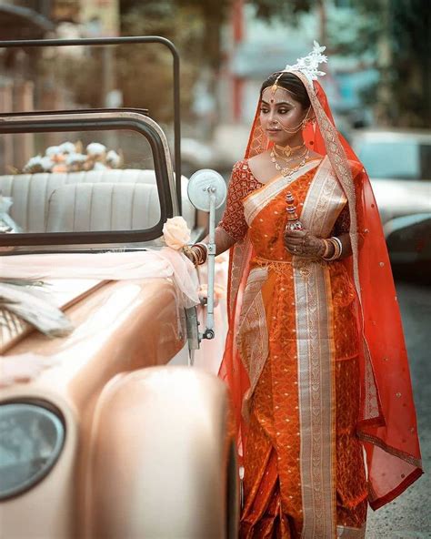 Gorgeous Bengali Bridal Saree Designs For That Quintessential Look