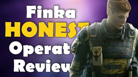 Finka Honest Operator Review Rainbow Six Siege Youtube