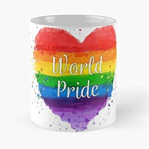 Lgbt Gay Pride Day Coffee Mugs Unique Ceramic Novelty Cup