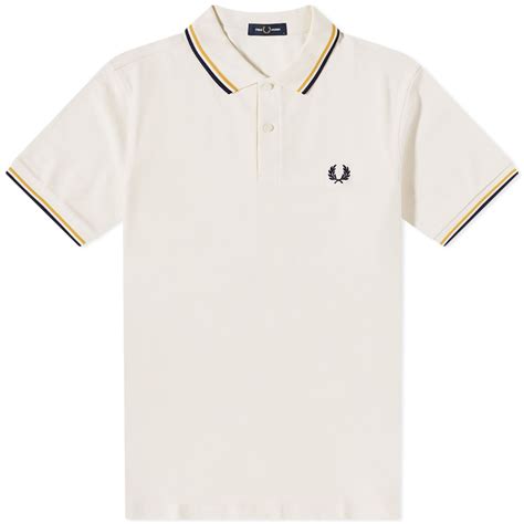 Fred Perry Slim Fit Twin Tipped Polo Multi End