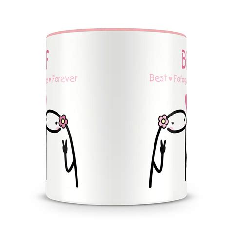 Caneca Personalizada Meme Flork Bff Best Fofoqueiras Forever