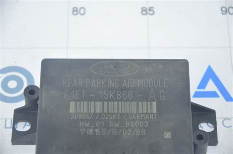 Rear Parking Aid Module Ford Focus Mk F Et K Ag