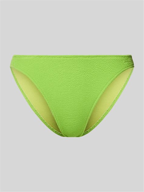 Kup online Banana Moon Figi bikini z elastycznym pasem model SCRUNCHY NAIDA jabłkowozielony