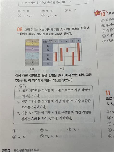 고1 과학 지질시대 질문 지식in