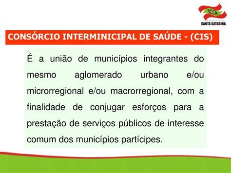 PPT CONSÓRCIOS INTERMUNICIPAIS DE SAÚDE PowerPoint Presentation free