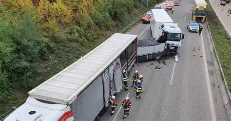 A Nach Lkw Unfall In Richtung Mannheim Gesperrt Wiesloch Rauenberg