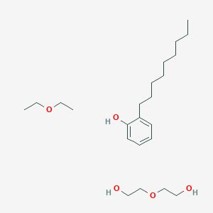 Ethoxyethane;2-(2-hydroxyethoxy)ethanol;2-nonylphenol | C23H44O5 - PubChem