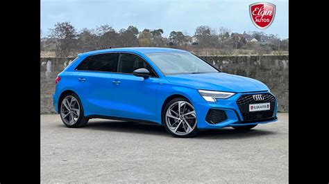 2021 Audi A3 Edition 1 Sportback 35 Tfsi S Tronic Turbo Blue