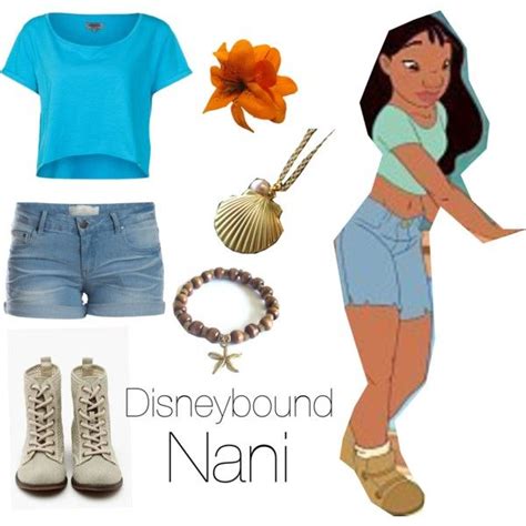 Disneybound Nani Disney Outfits Disney Attire Disneybound