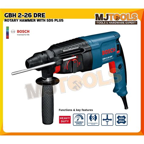 Bosch Gbh 2 26 Dre Professional Rotary Hammer With Sds Plus Shopee Malaysia