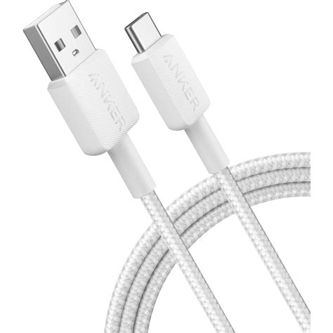 Anker USB A USB C Kaapeli 0 9 M Valkoinen DNA