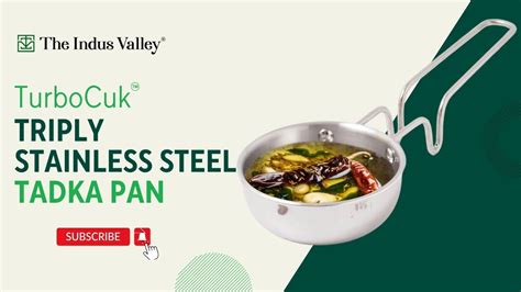 Triply Stainless Steel Tadka Pan Best Stainless Steel Cookware