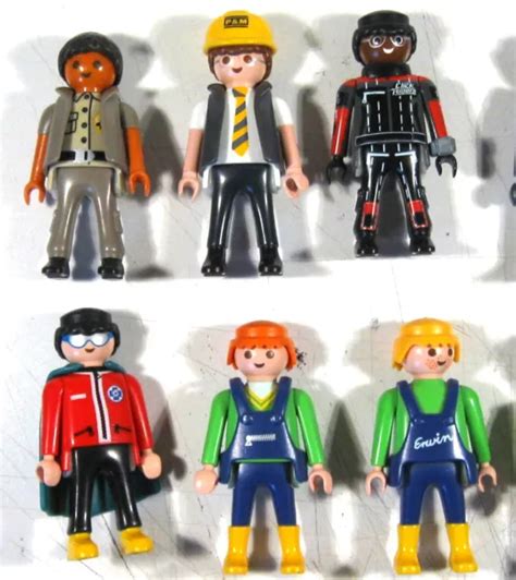 Playmobil Personnages Figurines Minifig Adultes Et Enfants Tbe Eur