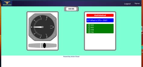 Pilot Aptitude Test Aviator Cloud