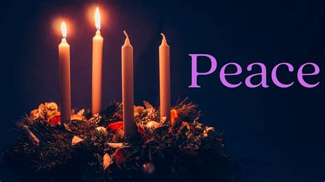 Advent Week Peace St John United Methodist Church