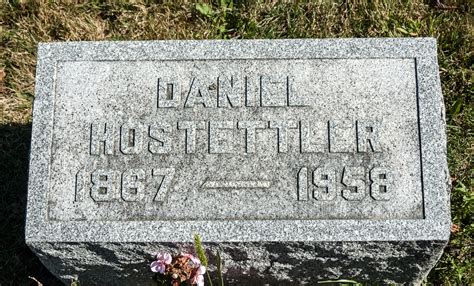 Daniel Hostettler M Morial Find A Grave