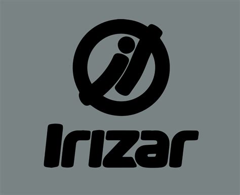 Irizar Brand Logo Car Symbol With Name Black Design Spanish Automobile