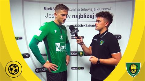 Grzegorz Janiszewski Po Meczu Gks Katowice Olimpia Elbl G