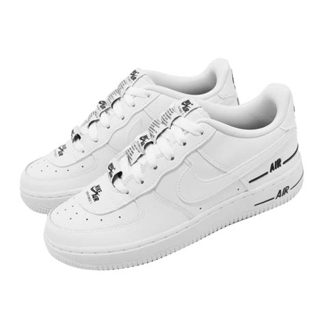 Buy Nike Air Force 1 Low Gs White Black Kixify Marketplace