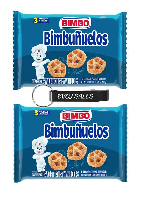 Bimbo Bimbunuelos Crispy Wheels Pastry Count Oz Bag Pack