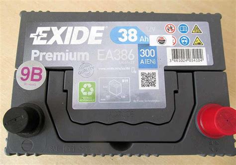 Аккумулятор 38 Ач Exide Premium EA386 купить в Киеве