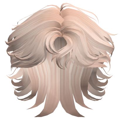 Parted Mullet In Blonde Roblox Item Rolimon S