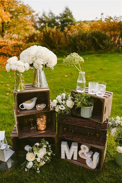 Rustic Wooden Crates Wedding Ideas Wedding Forward