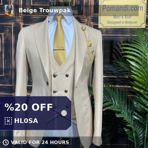 Bekijk Dit Product Beige Trouwpak Door Pomandi Men Suit Beginnend