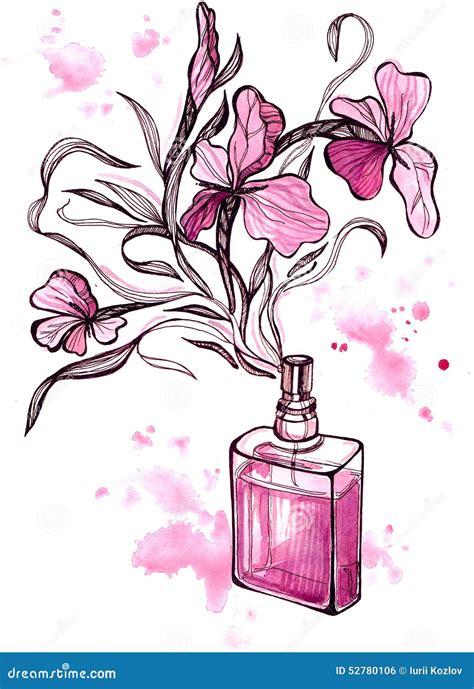 Perfume Stock Illustration Illustration Of Body Isolated 52780106