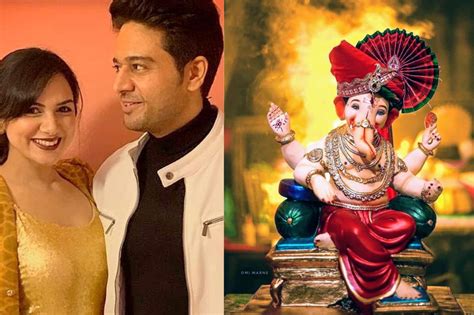 ‘this Is My Second Ganpati On The Sets Of Anupama Gaurav Khanna Aka Anuj Kapadia Celebrating