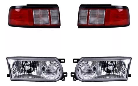 Set Calaveras Faros Depo Nissan Tsuru 2001 2004 Envío gratis