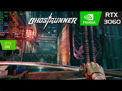 Ghostrunner Rtx Ray Tracing Dlss Max Settings P Game