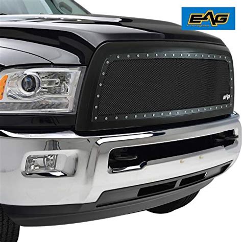 Eag Rivet Stainless Steel Wire Mesh Grille Fit For 2013 2018 Dodge Ram 2500 3500 Pricepulse