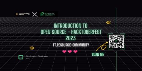 Introduction To Open Source Hacktoberfest 2023 Ft Resourcio