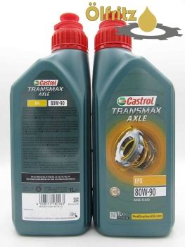 Castrol Transmax Axle EPX 80W 90 neues Design Achsgetriebeöl 1l