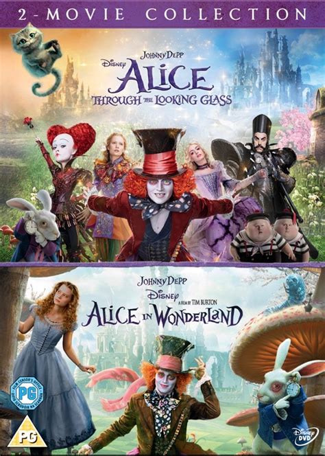 Alice In Wonderland Alice Through The Looking Glass Dvd Free