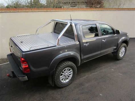 Toyota Hilux Mk On Aluminium Tonneau Cover Double Cab