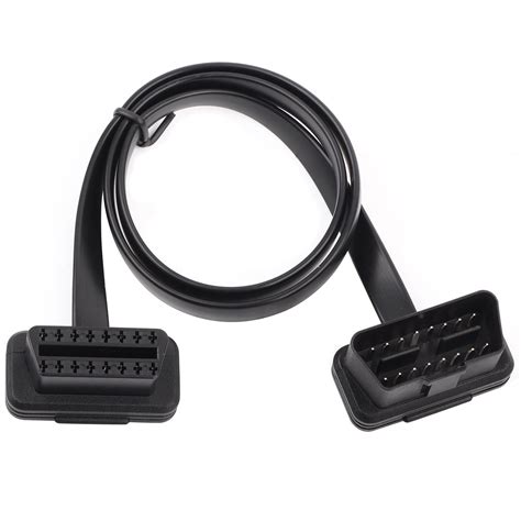 Car Auto 16 Pin Male To Female Obd2 Extension Cable Diagnostic Adapter 60cm24inch Length