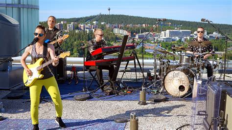 95 000 Views On Live Stream Erja Lyytinen On The Roof Of Novapolis