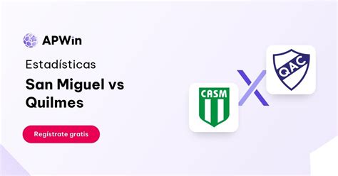 Pronóstico San Miguel Vs Quilmes Primera B Nacional 2024