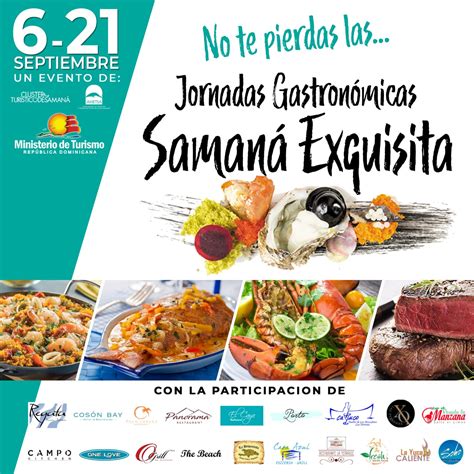 Celebración de Jornadas gastronómicas Samaná Exquisita