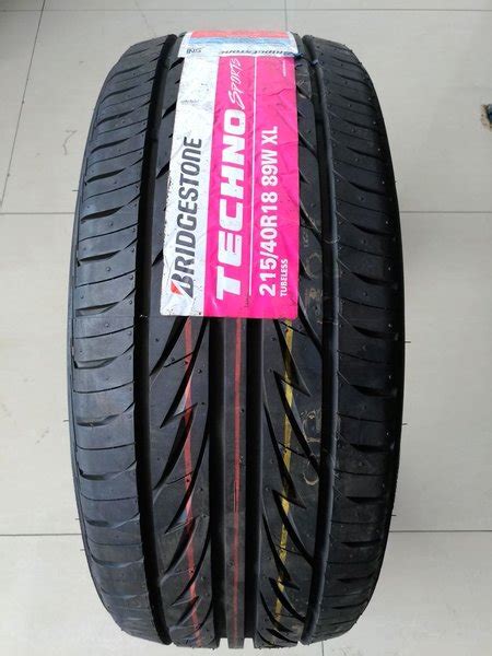 Jual Bridgestone Techno Sport 215 40 R18 Ban Mobil Di Lapak Roda