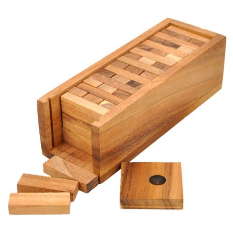 Jeu De Construction En Bois Empiler Un Petit G Nie