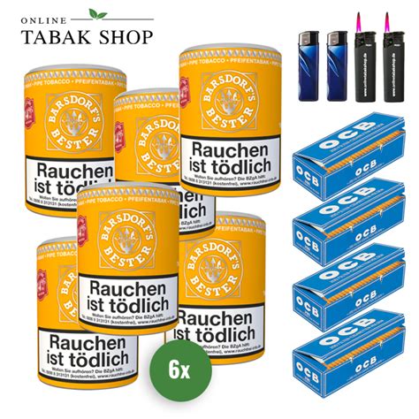 Barsdorf Bester Pfeifen Tabak 160g Sparpaket online günstig kaufen