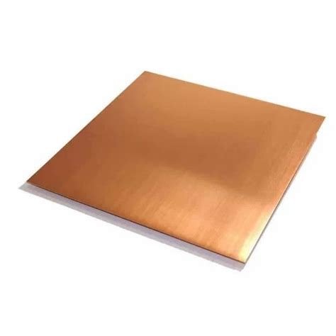 Gsm Gsm Rectangular Copper Sheet For Construction Thickness Mm