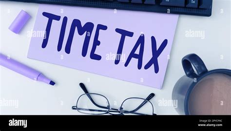 Text Caption Presenting Time Tax Word For When Individual Taxpayers