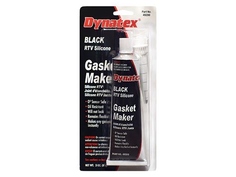 Dynatex® Black Rtv Silicone Gasket Maker Engineering Adhesives