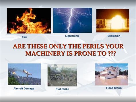 Machinery Breakdown Insurance Ppt