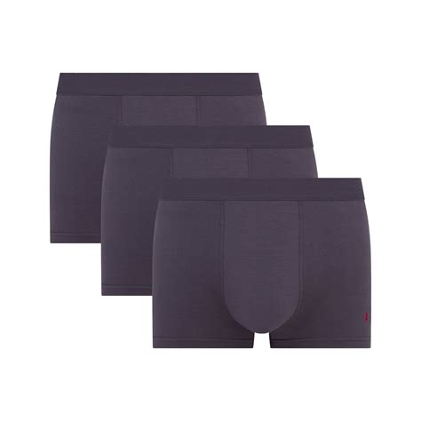 Boxer Briefs For Men 3 Pack Grey Premium Cotton Mcrabbit